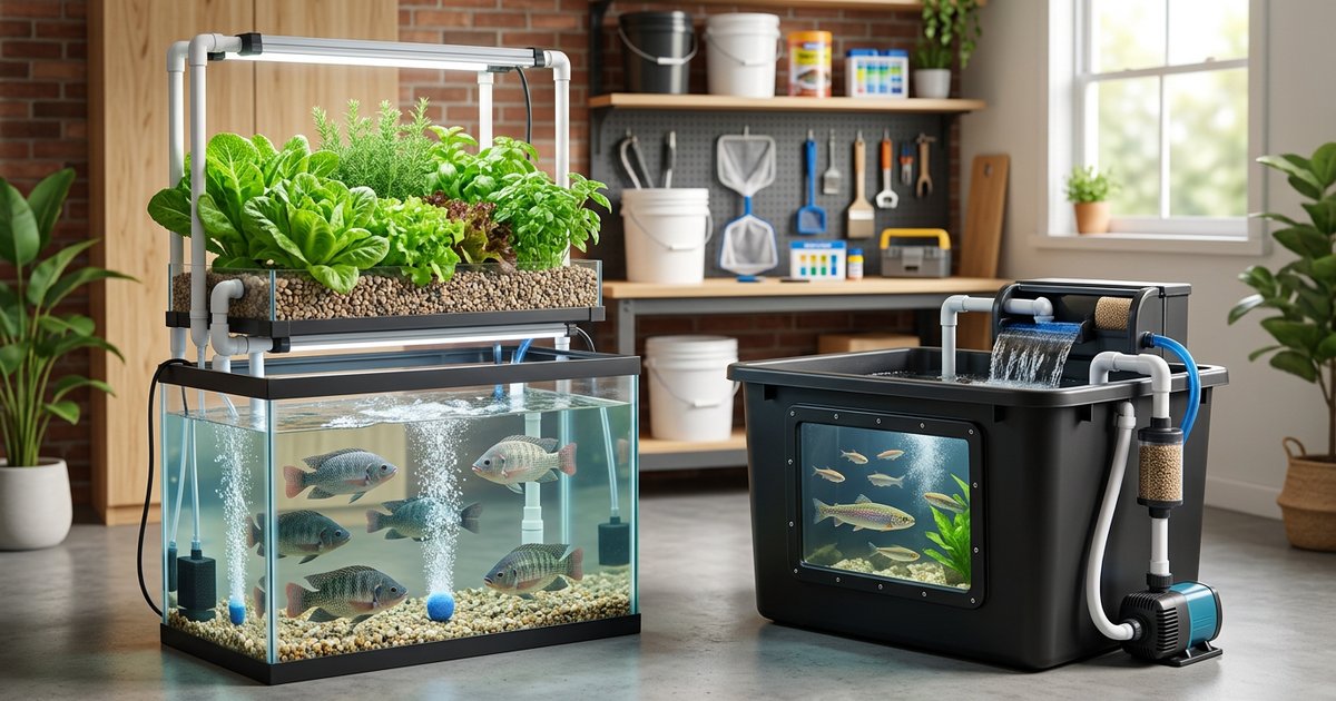 Start Fish Farming at Home: 5 Simple Systems Under $500