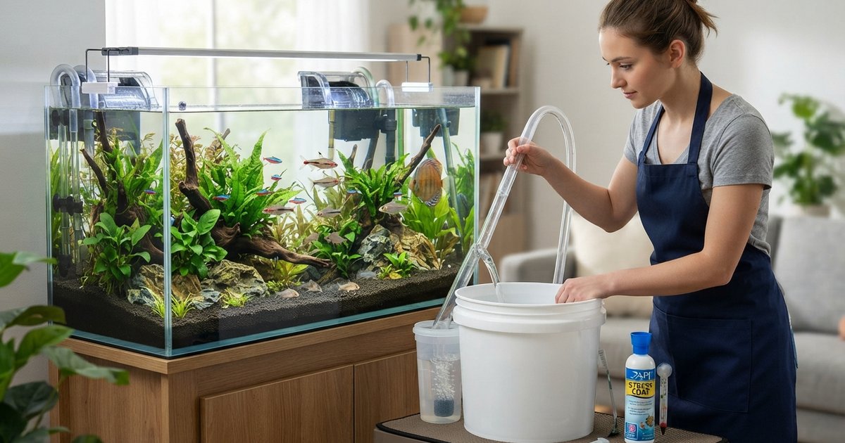 How to Change Fish Tank Water in 7 Simple Steps (Without Harming Your Fish)
